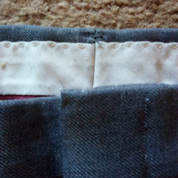 Vintage Reed St James Gray Men's Dress Pants  No Tags - Picture 4 of 14